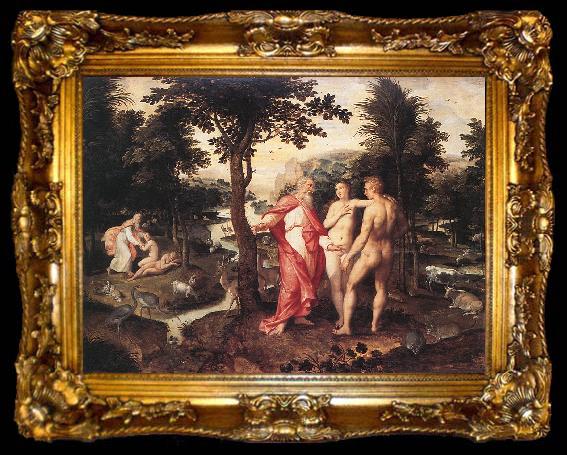 framed  BACKER, Jacob de Garden of Eden ff, ta009-2